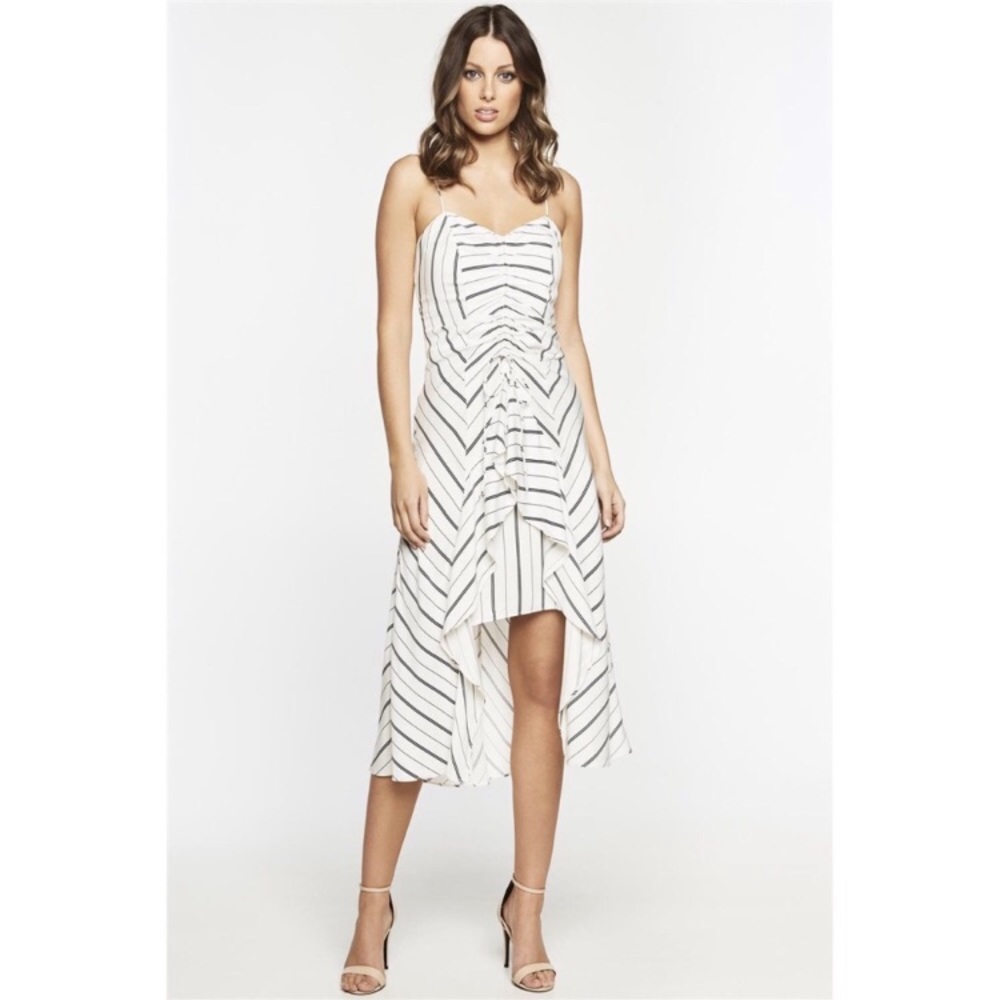 NWT Bardot Winona Stripe Dress size XS